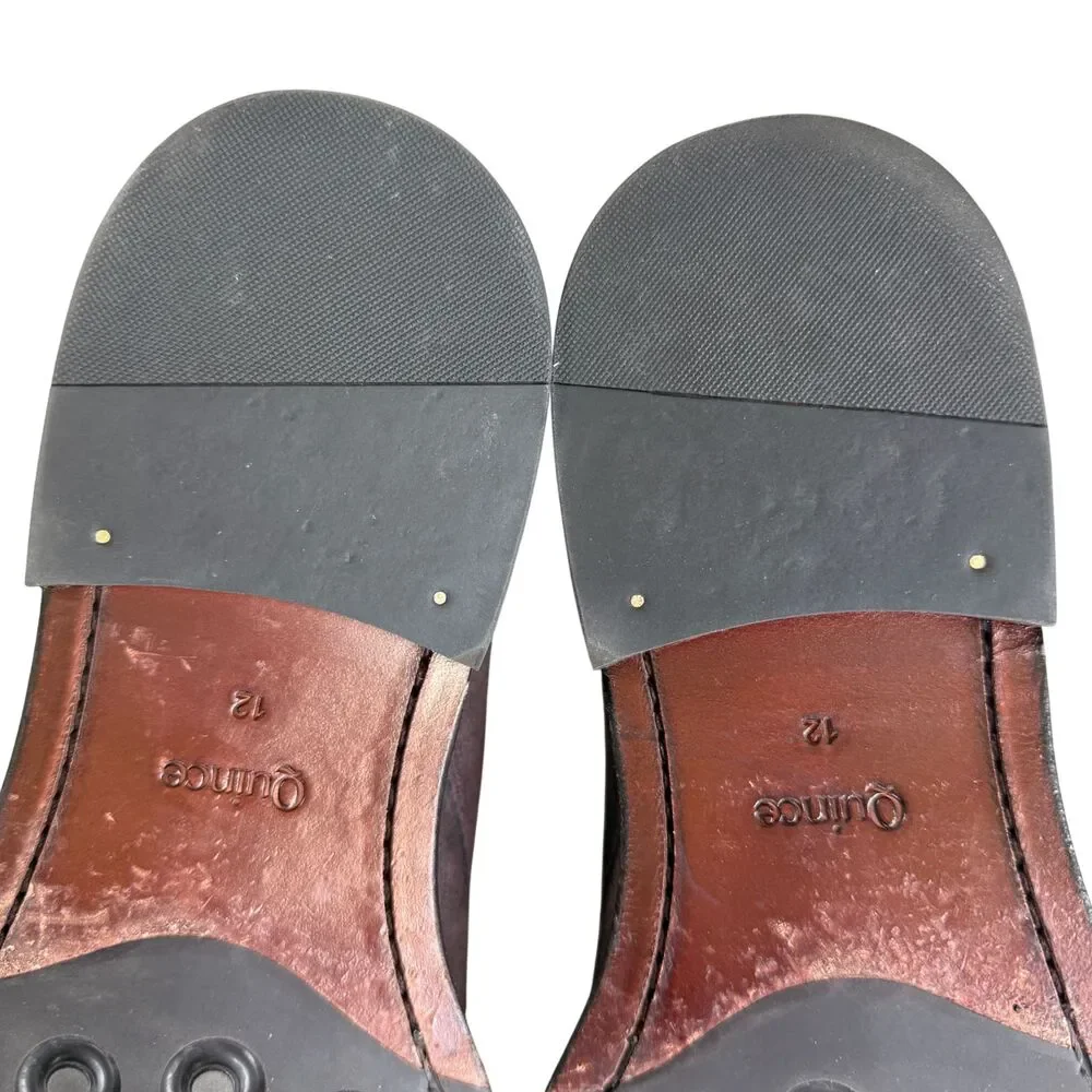 Quince Heritage Suede Chukka Suede Leather Chukka Boots Men's Size 12